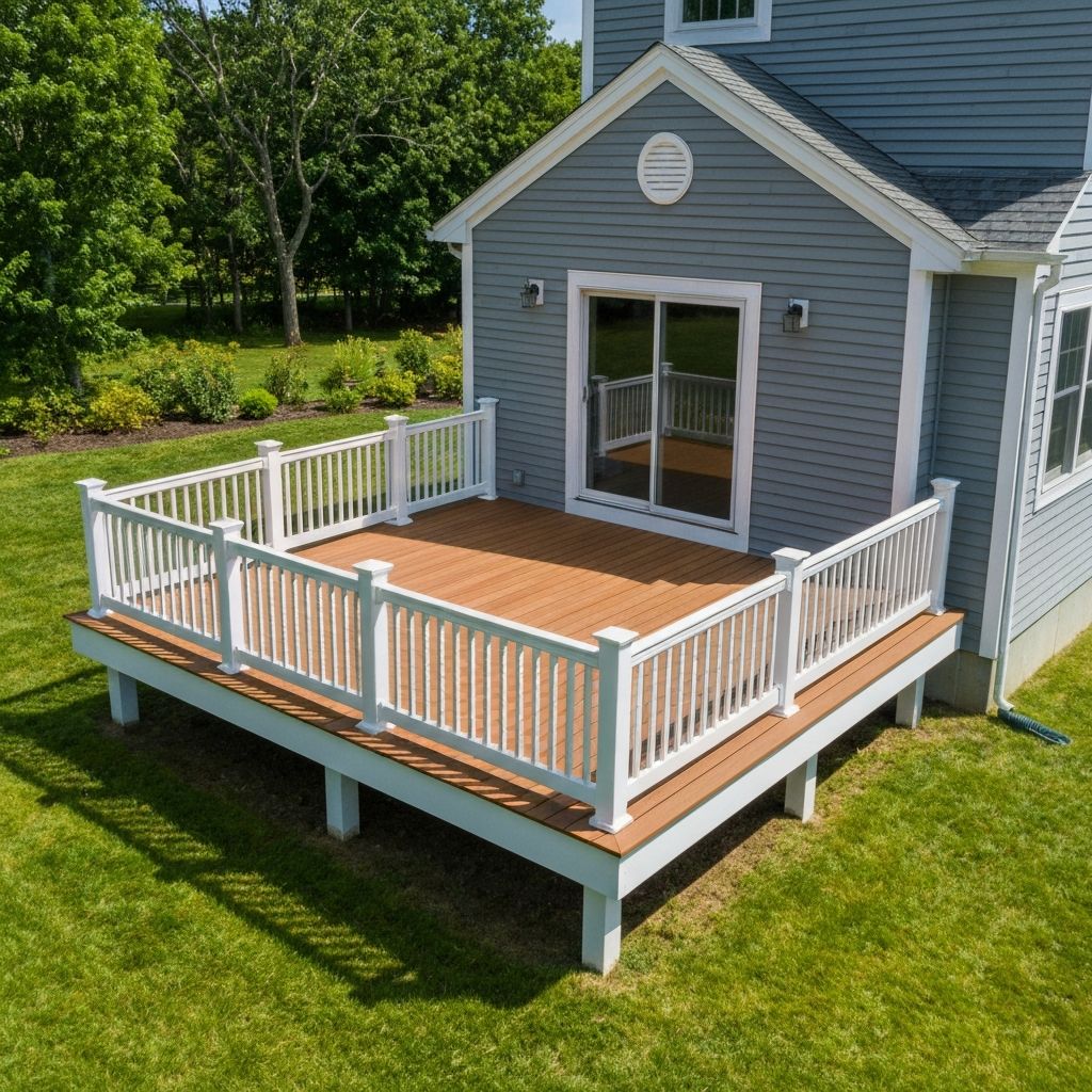 12' x 12' deck