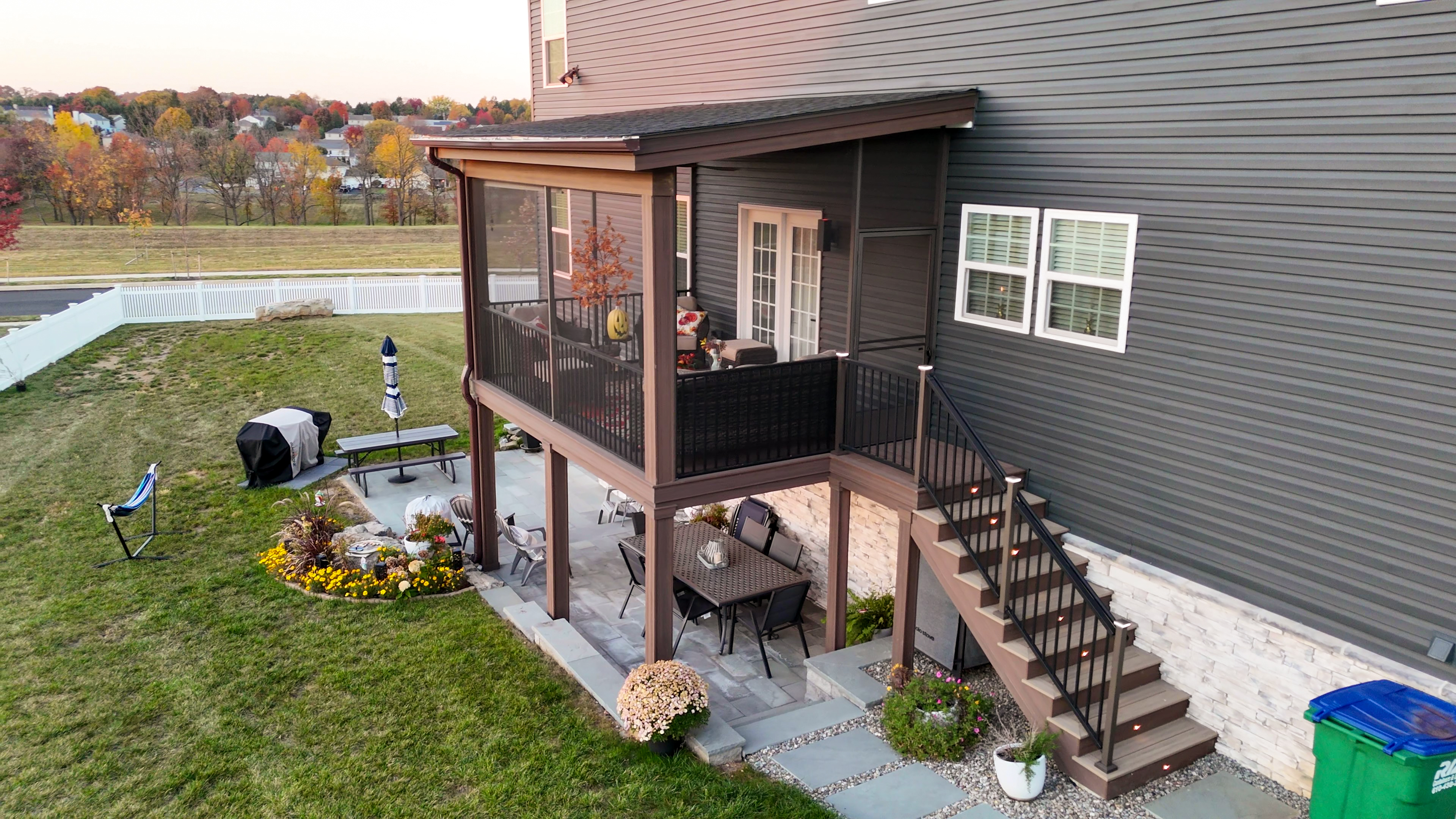 Covered Outdoor Spaces for Year-Round Use